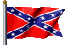 The Confederate Navy Jack is rectangular, usually about 5W3 feet. The blue color in the Southern Cross is much lighter than in the Battle Flag, and it was flown only on Confederate ships from 1863 to 1865. This flag is what is typically (though erroneously) recognized as the Confederate flag.